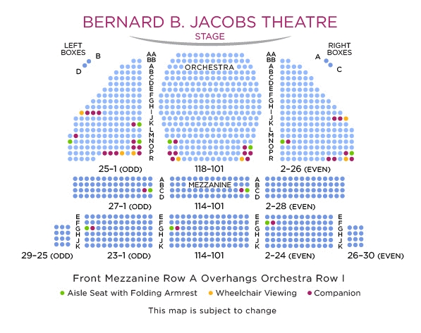 아웃사이더 The Outsiders 좌석안내